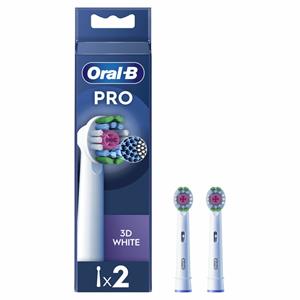 Oral-B Opzetborstels Pro 3D White 2 stuks