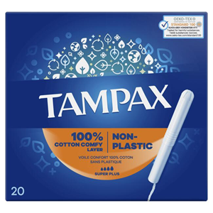 Tampax Super Plus Tampons Met Kartonnen Inbrenghuls