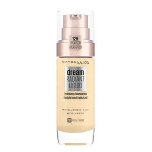 Maybelline 3x  Dream Radiant Liquid Foundation 10 Ivory