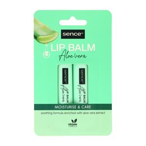 Sence 3x  Lippenbalsem Aloë Vera 2 stuks