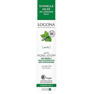 Logona Bio-Minze & Salicylsäure Aktiv Pickeltupfer