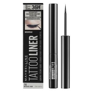 Maybelline 3x  Tattoo Liner Liquid Ink Eyeliner 710 Inked Black