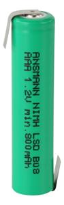 AAA 800mAh LSD met soldeerlippen