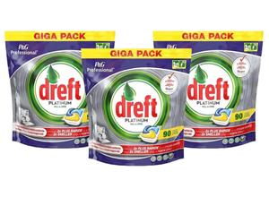 Dreft Original All in One Regular Vaatwastabletten - Lemon - 270 stuks