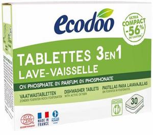 Ecodoo Vaatwastabletten 3-in-1 geconcentreerd eco 30st