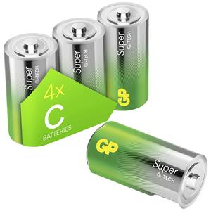 GP Batteries GPPCA14AS098 C batterij (baby) Alkaline 1.5 V 4 stuk(s)