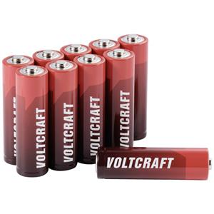 VOLTCRAFT Industrial LR6 Mignon (AA)-Batterie Alkali-Mangan 3000 mAh 1.5V 10St.