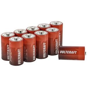 VOLTCRAFT Industrial LR14 Baby (C)-Batterie Alkali-Mangan 8000 mAh 1.5V 10St.