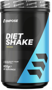 Empose Nutrition Diet Shake - Banana - 600 gram