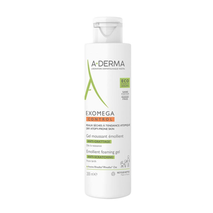 A-Derma Exomega Control Emolliërende Schuimende Gel - 200ml