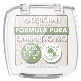 Deborah Milano Pura eyeshadow bio 01, white 1stuk