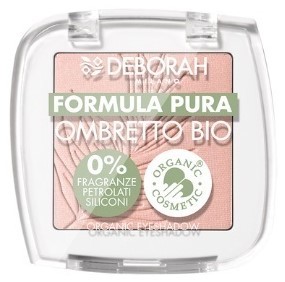 Deborah Milano Pura eyeshadow bio 03, light rose 1stuk