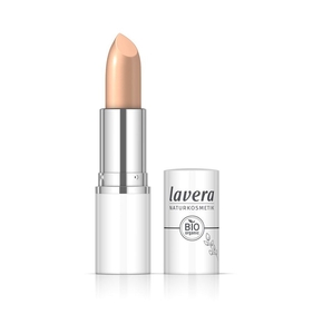 Lavera Lipstick cream glow peachy nude 04