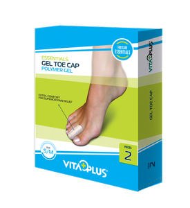 Vitaplus Essentials Gel Toe Cap Polymer Gel maat S/M