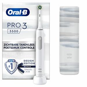 6x Oral-B Elektrische Tandenborstel Pro 3 3500 Wit