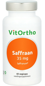 VitOrtho Saffraan 35mg Capsules