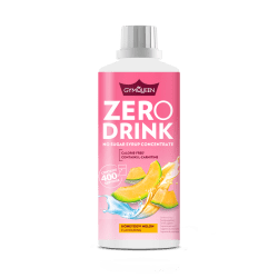 GYMQUEEN Zero Drink 1000 ml Honey Melon, meloen  vloeistof Vitaminen Multivitamine Multimineraal