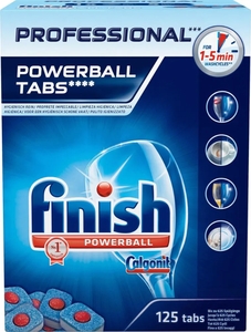 Finish Vaatwastabletten Professional Powerball - 125 Tabletten