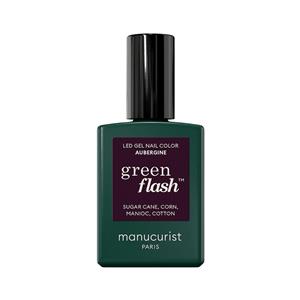 Manucurist Green Flash Varnish 15ml (Various Shades) - Aubergine