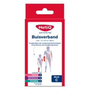 HeltiQ Buisverband Maat C 1m x 6,75cm