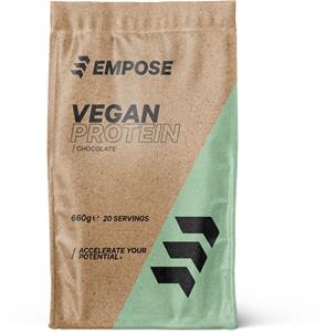 Empose Nutrition Vegan Protein - Plantaardig Eiwit Poeder - Chocolate - 660 gram