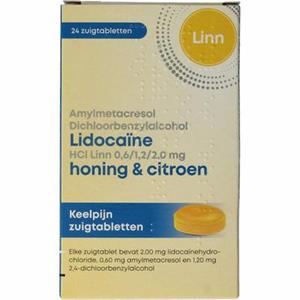 Linn Amylmetacresol lidocaine honing citroen 24zt