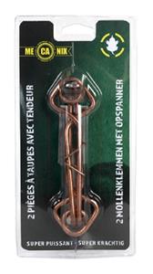 Mollenklemmen met opspanner 2stuks