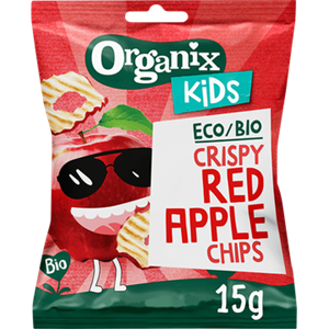 Organix Kids crispy red apple chips