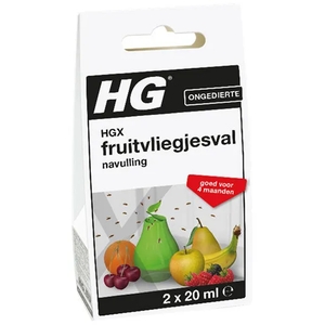 HG X Fruitvliegjesval Navulling - 2 stuks
