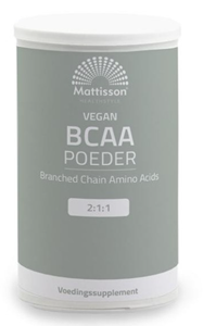 Mattisson Vegan bcaa poeder 2:1:1 250G