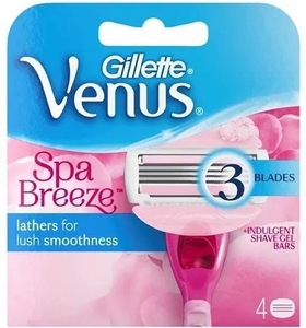 Gillette Venus Spa Breeze Scheermesjes - 4 Stuks