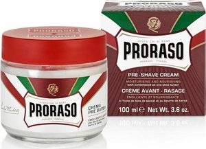 Proraso Rode Pre-Shave Crème Sandelhoutolie -100ml