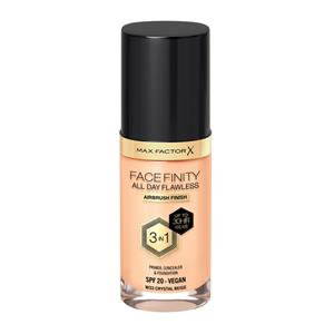 Max Factor 2x  Facefinity All Day Flawless Foundation W33 Crystal Beige 34 ml