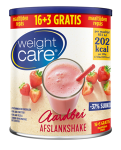 Weight Care Afslankshake Aardbei