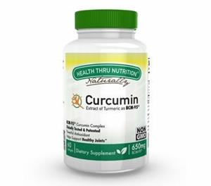Health Thru Nutrition Curcumin 650 mg BCM-95 (non-GMO) (60 Softgels) - 