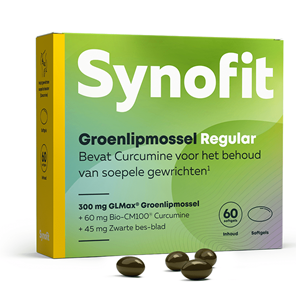 Synofit Groenlipmossel Regular Softgels