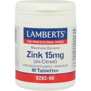 Lamberts Zink citraat 15 mg 90 Tabletten