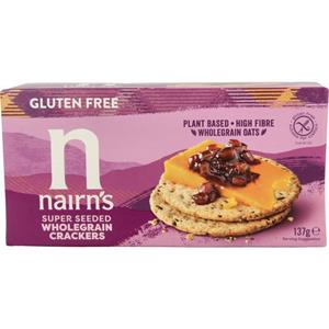 Nairns Oatcrackers super seeded 137 G