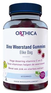 Orthica Dino weerstand gummies 60 Stuks