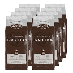 Minges  Espresso Tradition Bonen - 8x 1kg