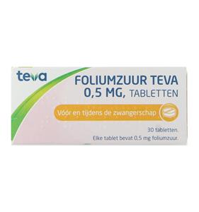 Teva Foliumzuur 0.5