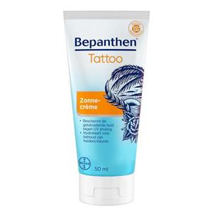 Bepanthen Tattoo zonnecrème spf50+ 50 ML