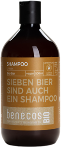 Benecos Bio unisex shampoo beer 500ML