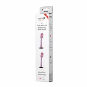 Ionickiss Opzetborstels medium roze 2st