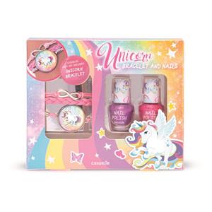 Casuelle Unicorn Nagellak In Geschenkdoosje Met Armband