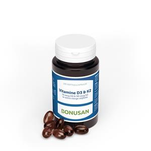 Bonusan Vitamine d3 & k2 120 Softgels