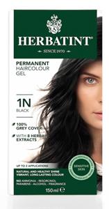 Herbatint Haarverf gel 1n zwart 150 ML