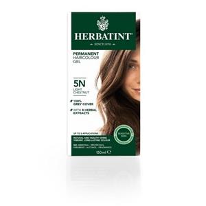 Herbatint Haarverf gel 5n licht kastanje 150 ML