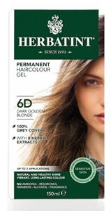 Herbatint Haarverf gel 6d donker goudblond 150 ML