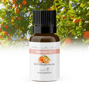 Zenful Mandarijn (rood) olie etherische biologisch 5 ml